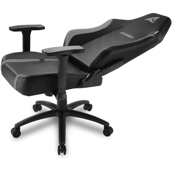 Ігрове крісло Sharkoon Skiller SGS20, штучна шкіра, чорне/сіре, стандартний розмір