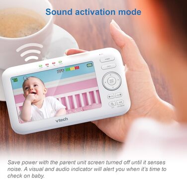 Відеоняня VTech VM320 з дисплеєм 2.4