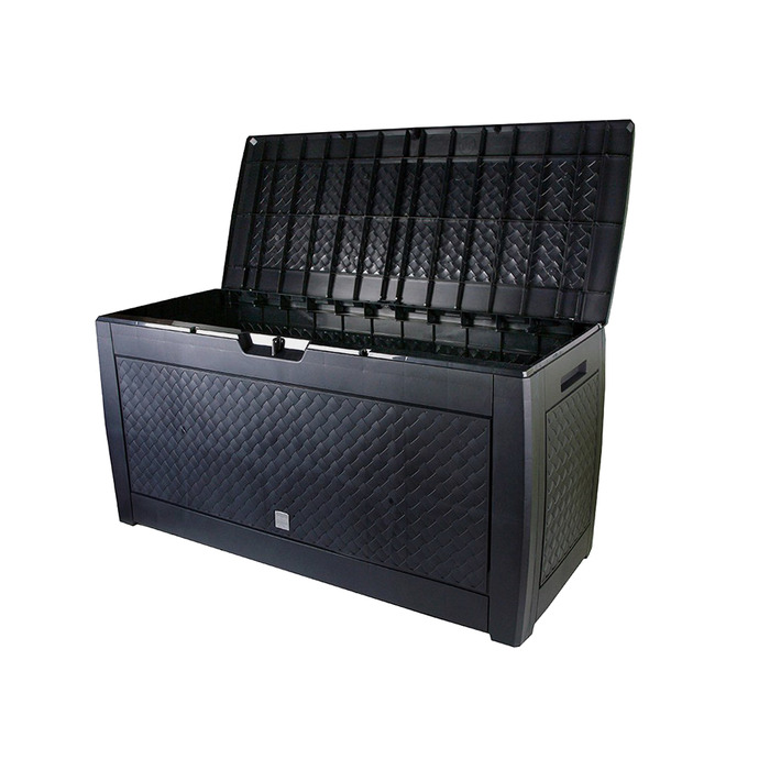 Садова скриня Prosperplast 310 л, пластик, чорна