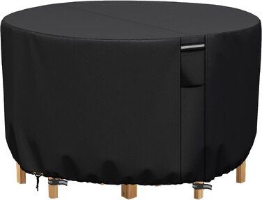 Чохол для садових меблів RICHIE водонепроникний 300x90 см, 600D Oxford PVC, чорний