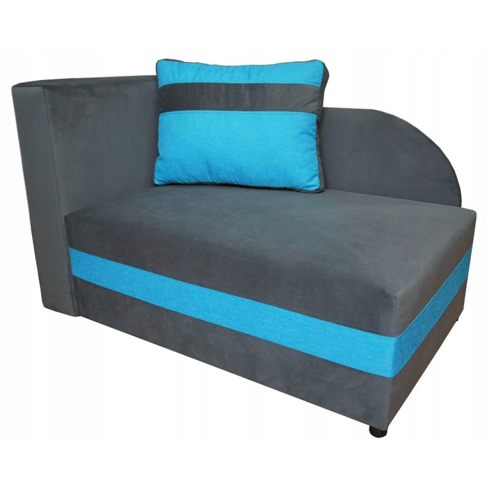 Кутовий диван Unika Smart 78 x 129 см, сірий