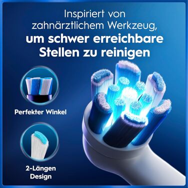 Електрична зубна щітка Oral-B iO Series 5, набір з 2 шт (чорна та біла), з додатковою насадкою та білим футляром