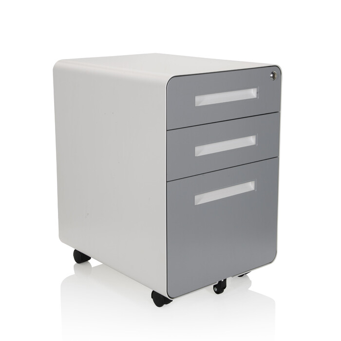Контейнер на колесах COLOR PLUS I Metall weiß / grau від hjh OFFICE