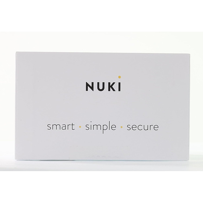 Розумний замок Nuki Smart Lock 3.0 білий, електронний дверний замок для безключового доступу, легке встановлення, сертифікат AV-TEST