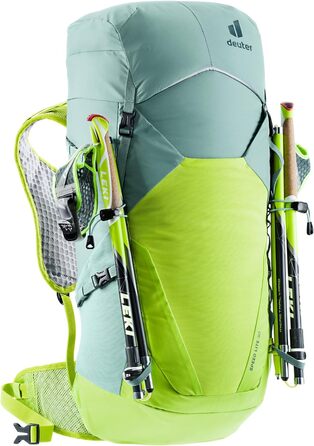 Рюкзак Deuter Speed Lite 30 літрів, легкий туристичний, jade-citrus