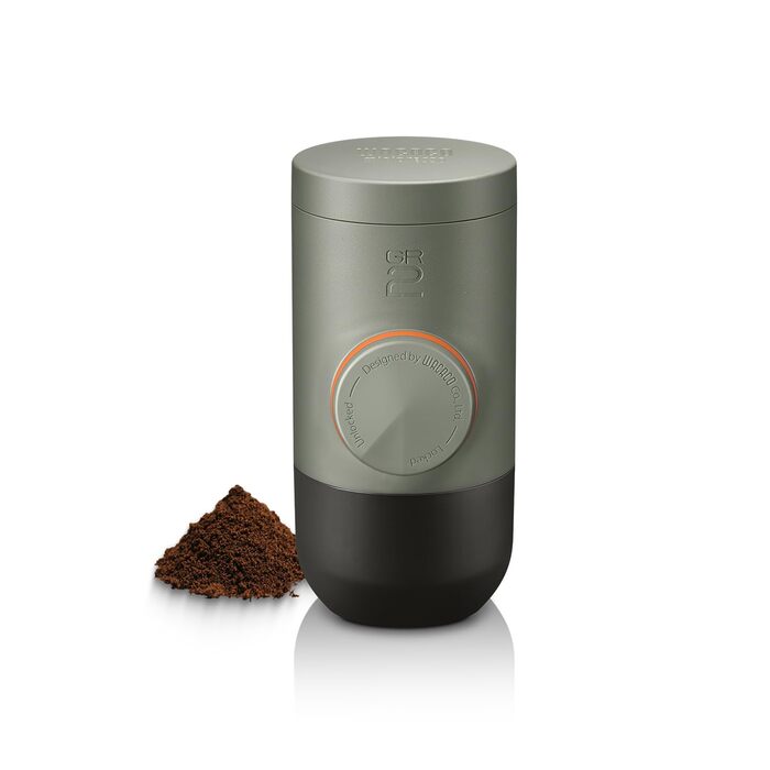 WACACO Minipresso GR2 - портативна кавомашина для кемпінгу (сіро-оливковий)