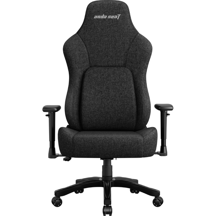 Крісло геймерське ігрове Anda Seat Phantom 4 L до 90 кг Black Fabric (AD18YSD-72-B-F-B01)