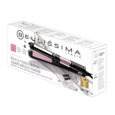 Керамічний випрямляч для волосся Bellissima Creativity B27 100, для випрямлення та створення хвиль, керамічне покриття