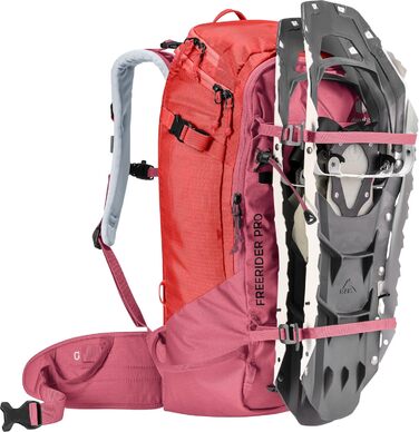 Жіночий рюкзак для гірськолижних турів Deuter Freerider Pro 32+ SL, 32+ л, бордовий