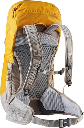 Жіночий туристичний рюкзак Deuter AC Lite 22 SL, 22 л, жовтий-карі з червоним