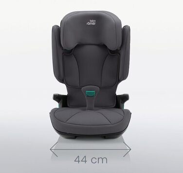 Дитяче автокрісло BRITAX RÖMER KIDFIX 2 Z-LINE i-Size 100-150 см, ISOFIX, 3,5-12 років, Midnight Grey, нова версія R129