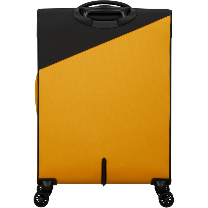 Валіза American Tourister Daring Dash Spinner M, розширювана, 67/75 л, 66.5 см, чорна/жовта