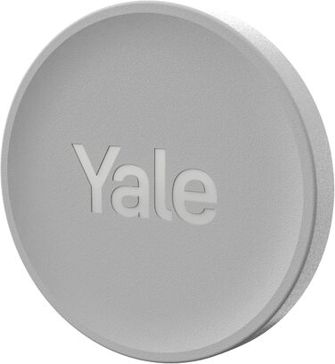 Розумний дверний замок Yale Dot, матове срібло, безключовий доступ через смартфон, дистанційне керування, сумісний з додатком Yale Home та Linus Smart Lock L2 Dot