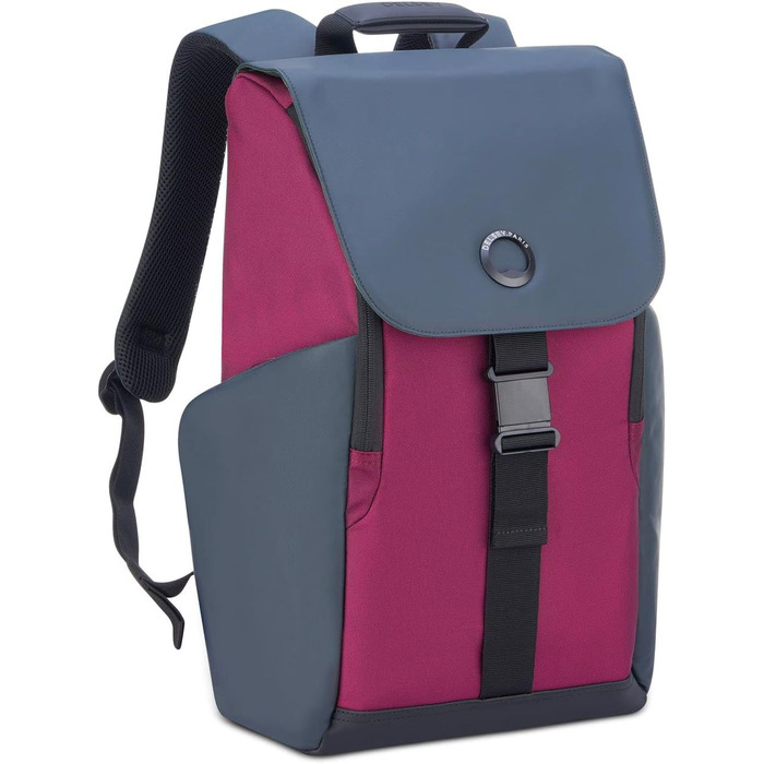 Рюкзак DELSEY PARIS Securflap м'який 21 л, бордовий, 45x31x14 см
