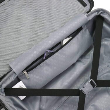 Валіза American Tourister Soundbox 55 см, 41 л, розширювана, жовта, ручна поклажа, з TSA замком