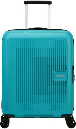 Валіза American Tourister Aerostep на 4 колесах, 55 см, розширювана, бірюзова