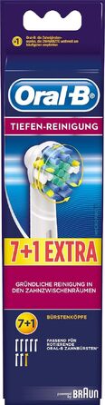 Смінні насадки для електричної зубної щітки Oral-B Precision Clean Deep Clean (білі, 8 шт)