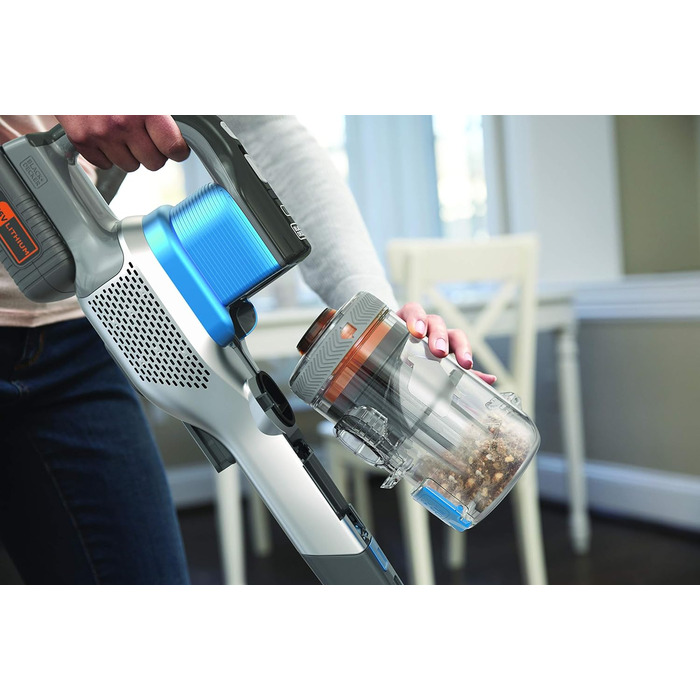 Акумуляторний пилосос 4-в-1 BLACK+DECKER 36В, безмішковий, з електрощіткою, для підлоги та ручний, комплект аксесуарів, модель 2020