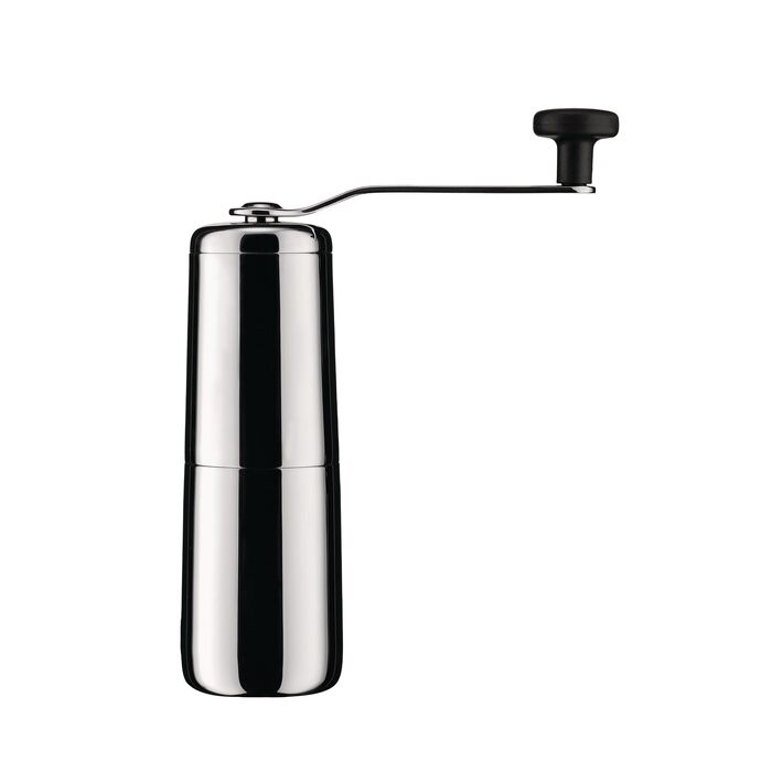 Кавомолка ручна Alessi Slow Coffee KT01 з нержавіючої сталі 18/10 та термопластику