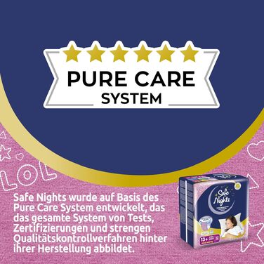 Нічні підгузки-трусики Babylino Safe Nights для хлопчиків 8-13 років (30-48 кг), 84 шт.