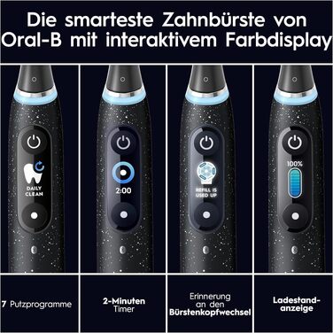 Електрична зубна щітка Oral-B iO Series 10, чорна