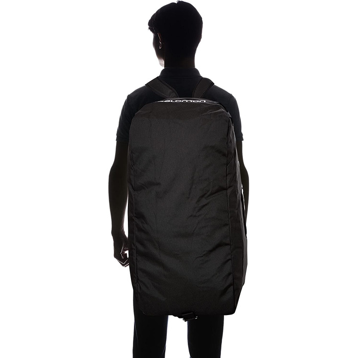 Універсальна дорожня сумка Salomon Duffel 70 л, чорна, зручний доступ