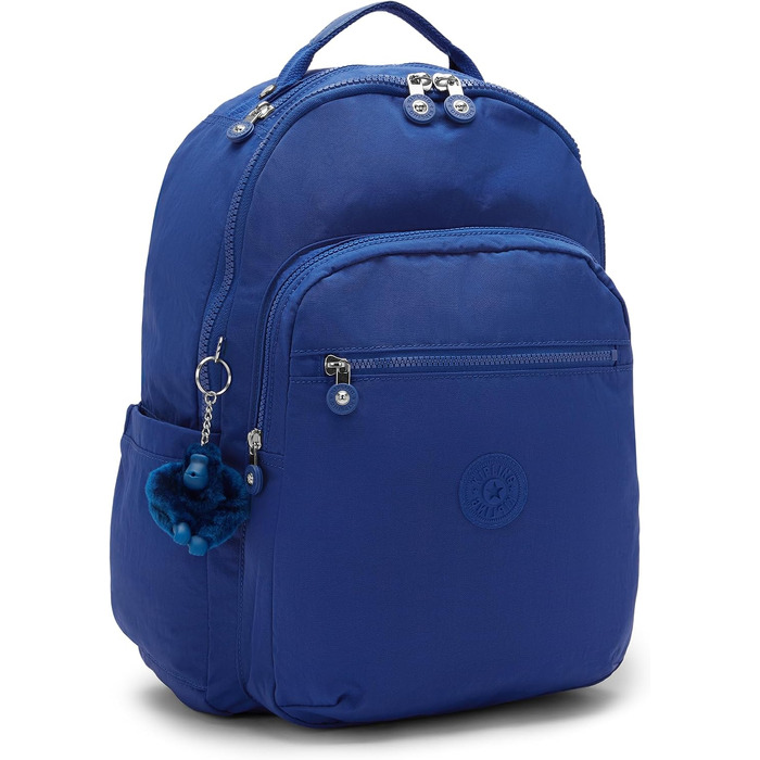 Великий рюкзак Kipling SEOUL синього кольору (Blazing Blue)