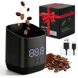 Ваги для кави Kaffeewaage 500г/0,1г, цифрові, з LED-дисплеєм, USB-C, IPX4, для еспресо, пуроверу та кавових зерен