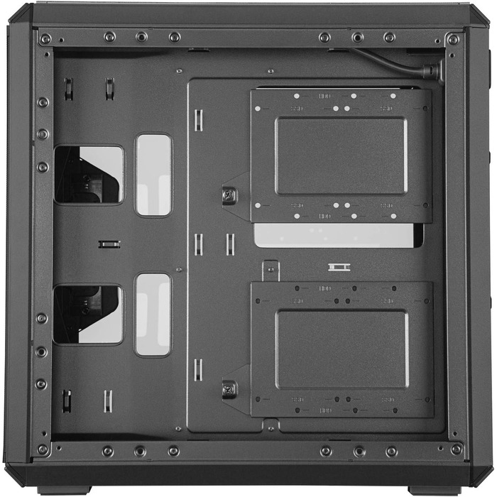 Корпус Cooler Master MasterBox Q500L ATX Mini Tower з прозорою бічною панеллю, організацією кабелів і багатьма варіантами охолодження