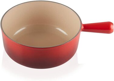 Казан Le Creuset з чавуну, 18 см, 1.4 л, червоний (Kirschrot)