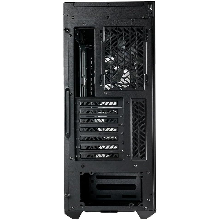 Корпус для ПК Cooler Master MasterBox 520, Mid-Tower ATX, 4 встановлені вентилятори, гартоване скло, ARGB-контролер, чорний