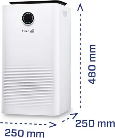 Осушувач-повітряочисник Clean Air Optima CA-704 SMART з HEPA-фільтром та UV-C лампою (10л/добу, до 40м²)