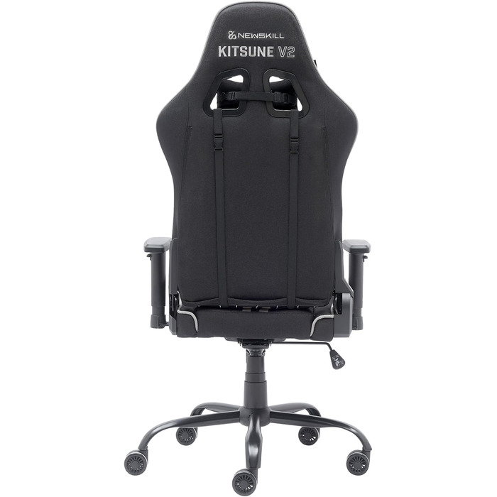 Ігровий крісло NEWSKILL Kitsune V2, сталевий каркас, середній розмір (сірий)