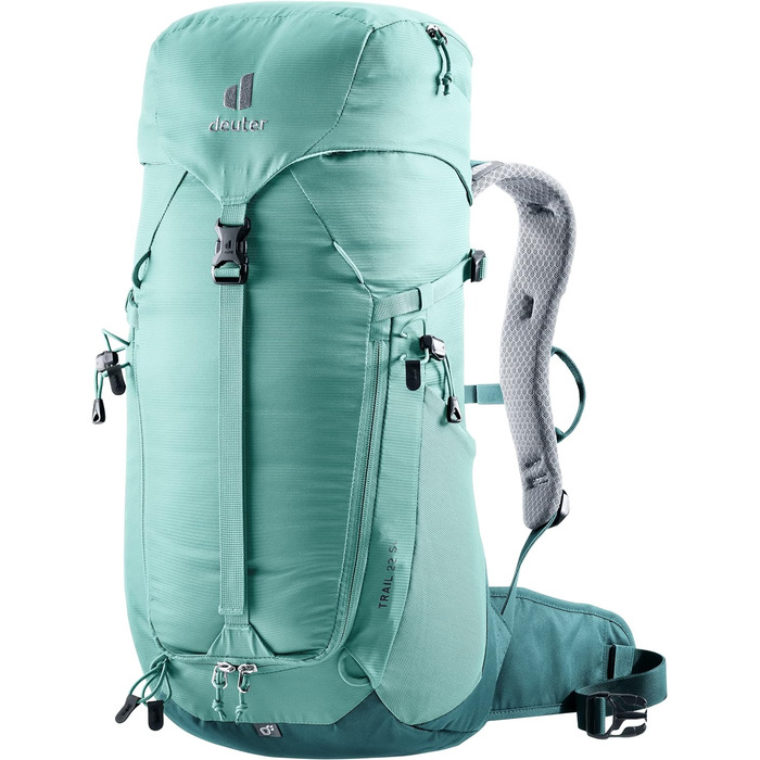 Жіночий туристичний рюкзак Deuter Trail 22 SL, 22 л, Glacier-deepsea для походів та скелелазіння