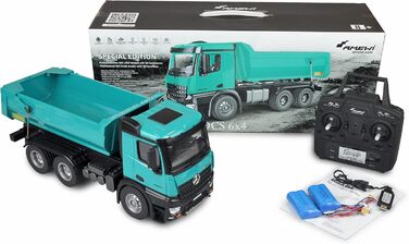 Модель автомобіля Mercedes-Benz Kipper PRO (Amewi 22533) 2.4GHz RTR, металевий кузов, бензиновий, з додатковим акумулятором