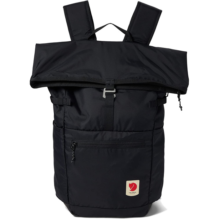 Унісекс рюкзак Fjällräven High Coast Foldsack 24 л, чорний, міський, для подорожей