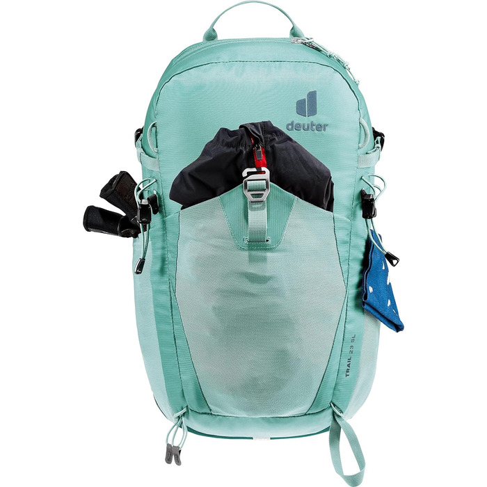 Жіночий туристичний рюкзак Deuter Trail 23 SL Glacier 23 л (2024), для хайкінгу та via ferrata