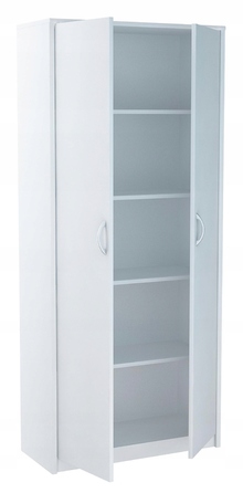 Стелаж Matkam, 74,01 см x 180 см x 35 см, білий