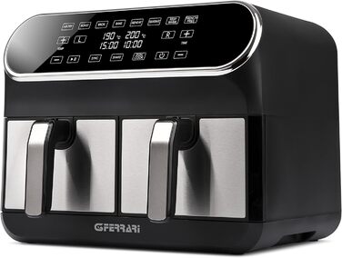Фритюрниця G3 Ferrari G10150 Duo, подвійна аерофритюрниця, 8 л, 1700 Вт