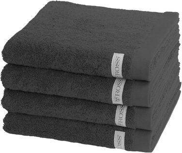 Набір рушників ROSS Sinfonie 4 шт. 50x100 см, шиферний колір