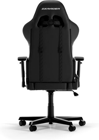 Ігрове крісло DXRacer Formula L чорне, штучна шкіра, оригінал