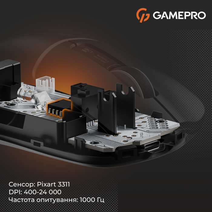 Бездротова ігрова миша GamePro Genesis Ranker (GM012B)