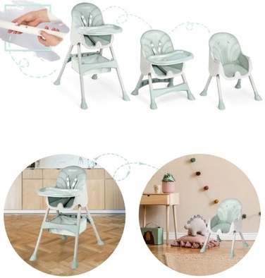 Стілець для годування RicoKids, 94 x 62 x 79 см