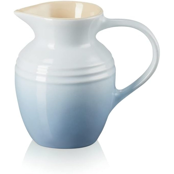 Керамічний глечик для соку Le Creuset Klassik, 0,6 л, колір Deep Teal (темно-бірюзовий)
