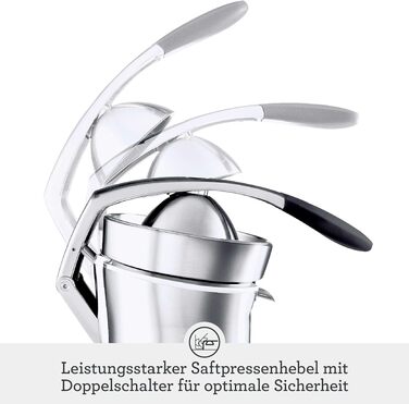Соковижималка для цитрусових Sage Citrus Press Pro - Електрична, з нержавіючої сталі, з системою запобігання краплин, легка у догляді