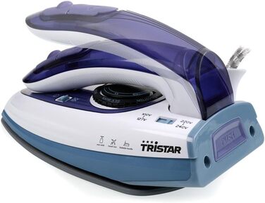 Парова праска Tristar ST-8152, біла/синя, 1000 Вт
