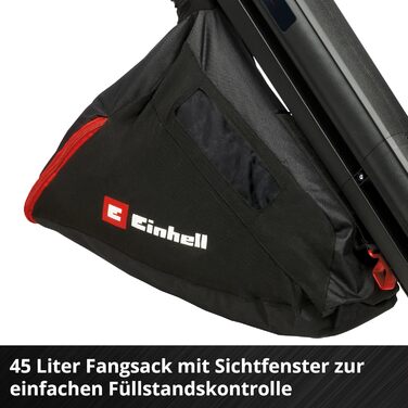 Акумуляторний повітродув та пилосос Einhell VENTURRO 18/210 Power X-Change (18 В, 500 м³/год, мішок 45 л, 210 км/год) без акумулятора та зарядного пристрою