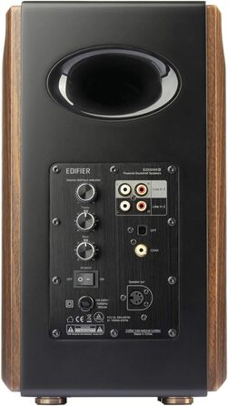 Активні полочні колонки Edifier S2000MKIII 2.0 Bluetooth, 130 Вт, студійні монітори для аудіофілів з оптичним та лінійним входом, дерево