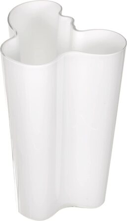 Ваза Iittala Aalto 251 мм біла скляна, дизайнерська