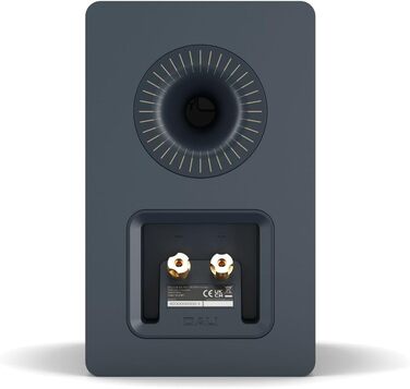 DALI KUPID Premium: Компактні поличні Hi-Fi колонки (пара) – карамельно-білі з блакитним акцентом, з кріпленням на стіну